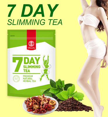 چای طبیعی کاهش وزن چای گیاهی لاغری 7 روز چای سوزاننده چربی سالم 21 پارچه/کیسه